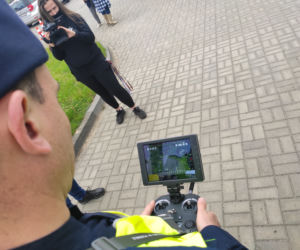 Dron w szeregach komendy mazowieckiej