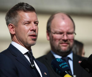 Peter Magyar w Krakowie