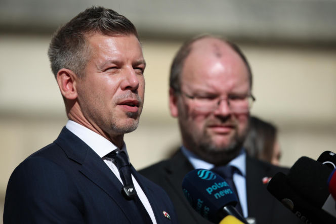 Peter Magyar w Krakowie