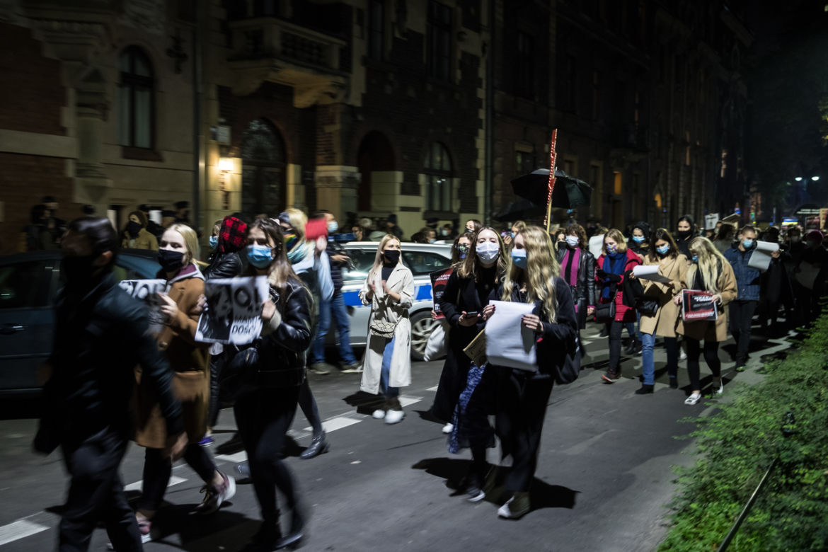 Strajk Kobiet. Wielotysięczny protest w Krakowie