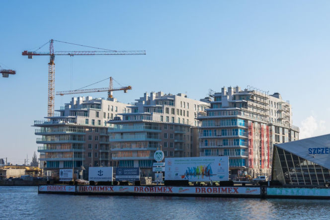 Waterfront w Szczecinie