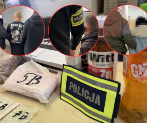 Kilogramy narkotyków i młoda kobieta w kajdankach