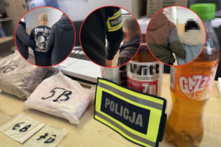 Kilogramy narkotyków i młoda kobieta w kajdankach