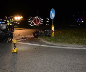Wieczorna tragedia w Warzycach na Podkarpaciu: Nie żyje 24-letni motocyklista