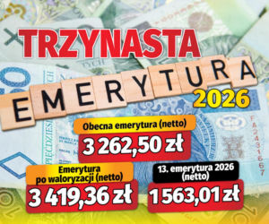Trzynasta emerytura 2026