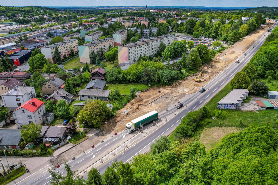 Przebudowa drogi krajowej nr 94 w Olkuszu
