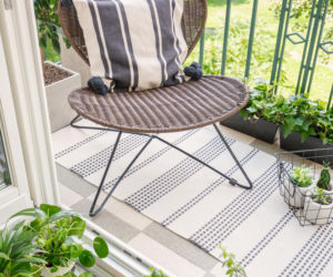 Aranżacja małego balkonu