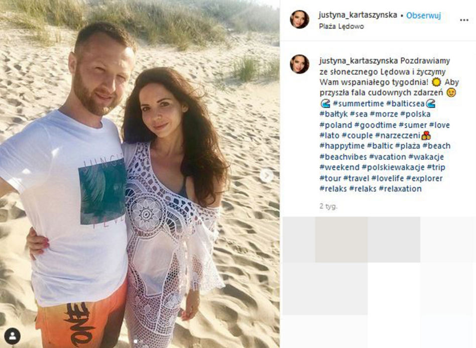 Piękna żona posła Kukiz'15 Pawła Szramki. Justyna Kartaszyńska