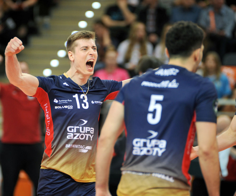 Siatkówka, Liga Mistrzów, półfinał, Jastrzębski Węgiel, Zaksa Kędzierzyn, Kamil Semeniuk