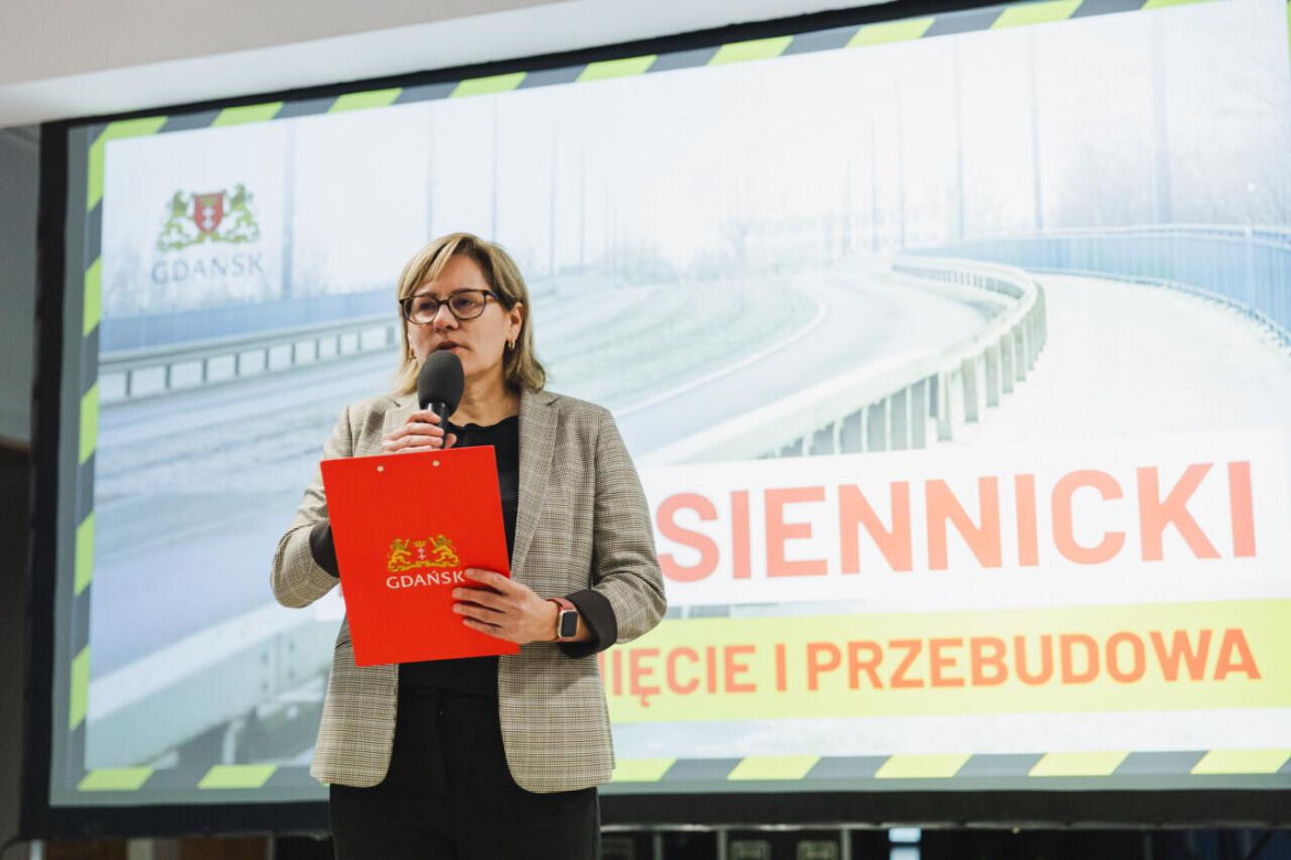 Zamknięcie Mostu Siennickiego w Gdańsku. Spotkanie z mieszkańcami