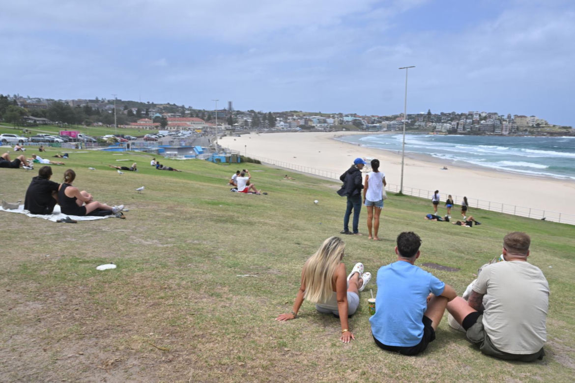 Plaża Bondi Beach w Sydney - miejsce zamachu