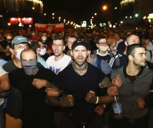 Demonstracje po wyborach na Białorusi