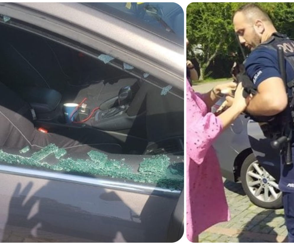 Zamknęła psa w samochodzie rozgrzanym jak piekarnik. Tłumaczyła, że tylko na chwilę