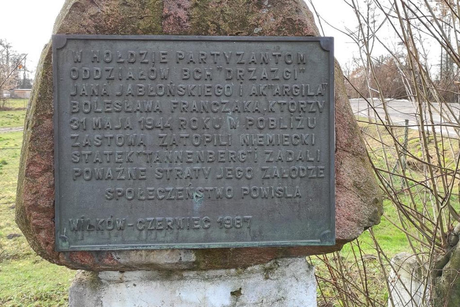 Historia bocznokołowca zatopionego przez polskich partyzantów