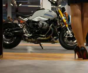 Hostessy na Warsaw Motorcycle Show