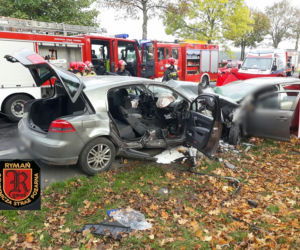 Tragiczna czołówka na drodze krajowej nr 6