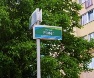 Przedwojenne torowisko tramwajowe na ul. Emilii Plater