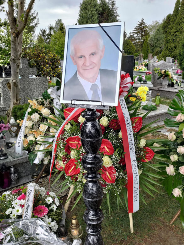 Grób, mąż Witek