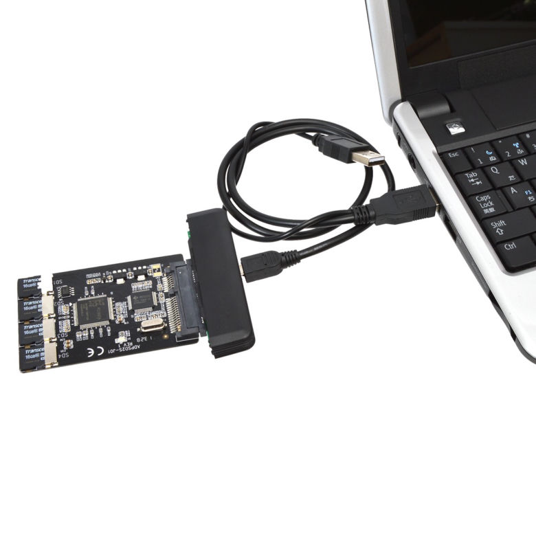 Twardy dysk z kart pamięci microSD