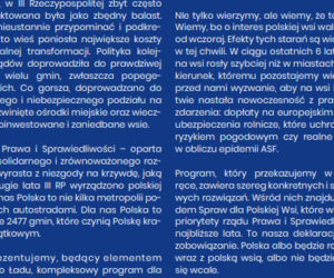 Polski Ład dla polskiej wsi