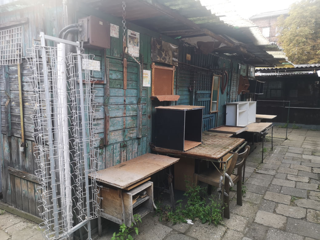 Stare i nowe stoiska na Bazarze Różyckiego