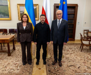 Wołodymyr Zełenski w polskim Sejmie