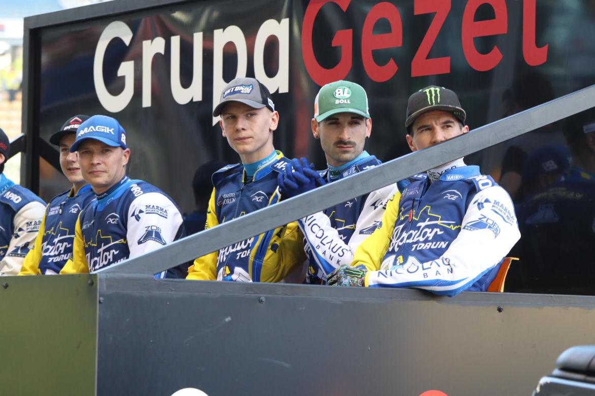 Gezet Stal Gorzów - PRES Grupa Deweloperska Toruń 45:45, zdjęcia kibiców i zawodników