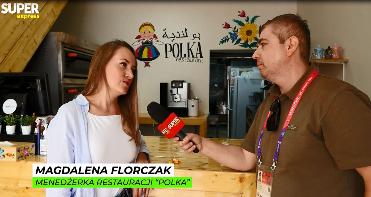 Jedliśmy pierogi w polskiej restauracji w Katarze!