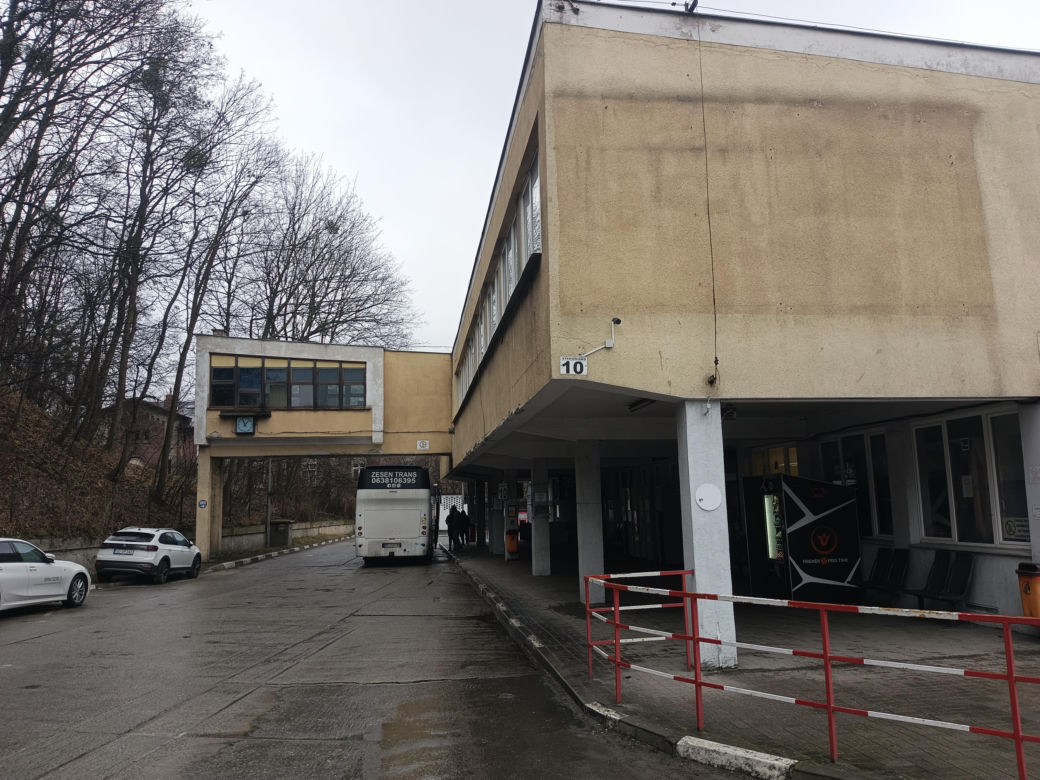 Budynek dworca PKS w Gdańsku