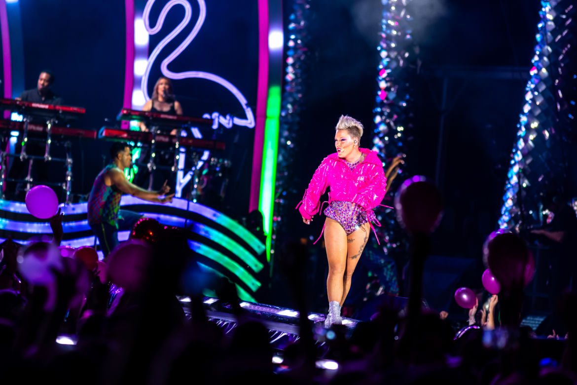 Koncert Pink na PGE Narodowym w Warszawie