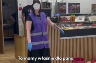Aktywiści zaatakowali kebab związany z Filipem Chajzerem