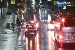 Gliwice: Młody Gruzin potrącił na pasach dwie nastolatki. Szokujące nagranie [WIDEO]