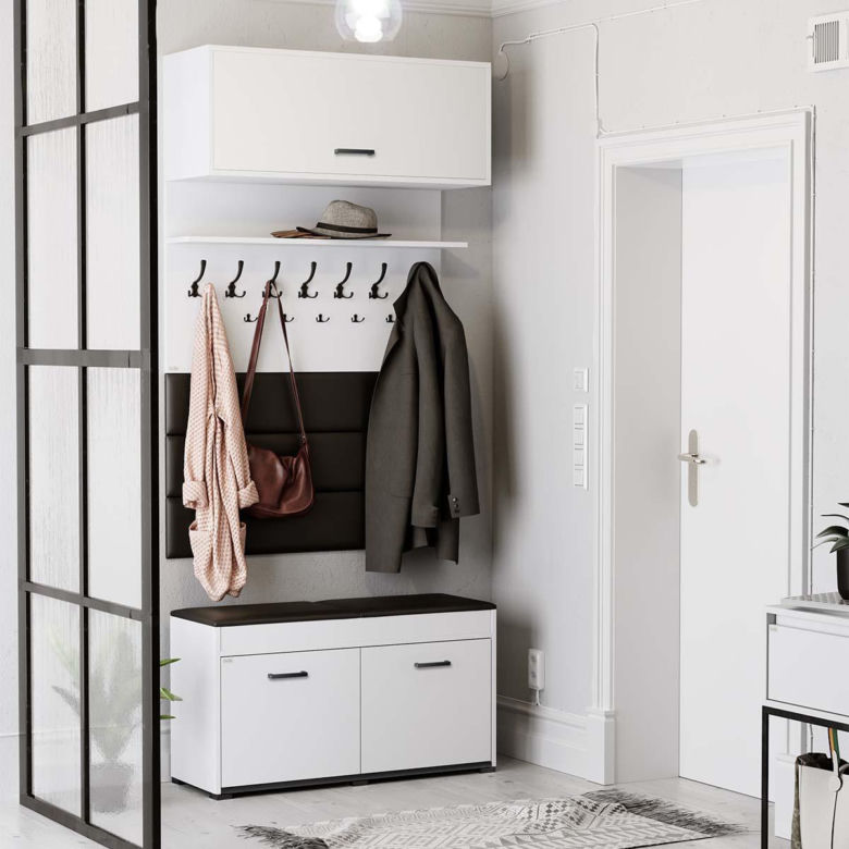 Nowoczesny pawlacz do przedpokoju
