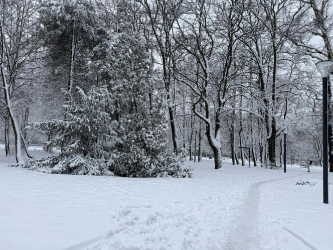 Sroga zima ponownie uderzyła na Pomorzu