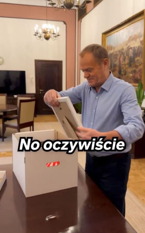 Tu rządzi dziadek Tusk
