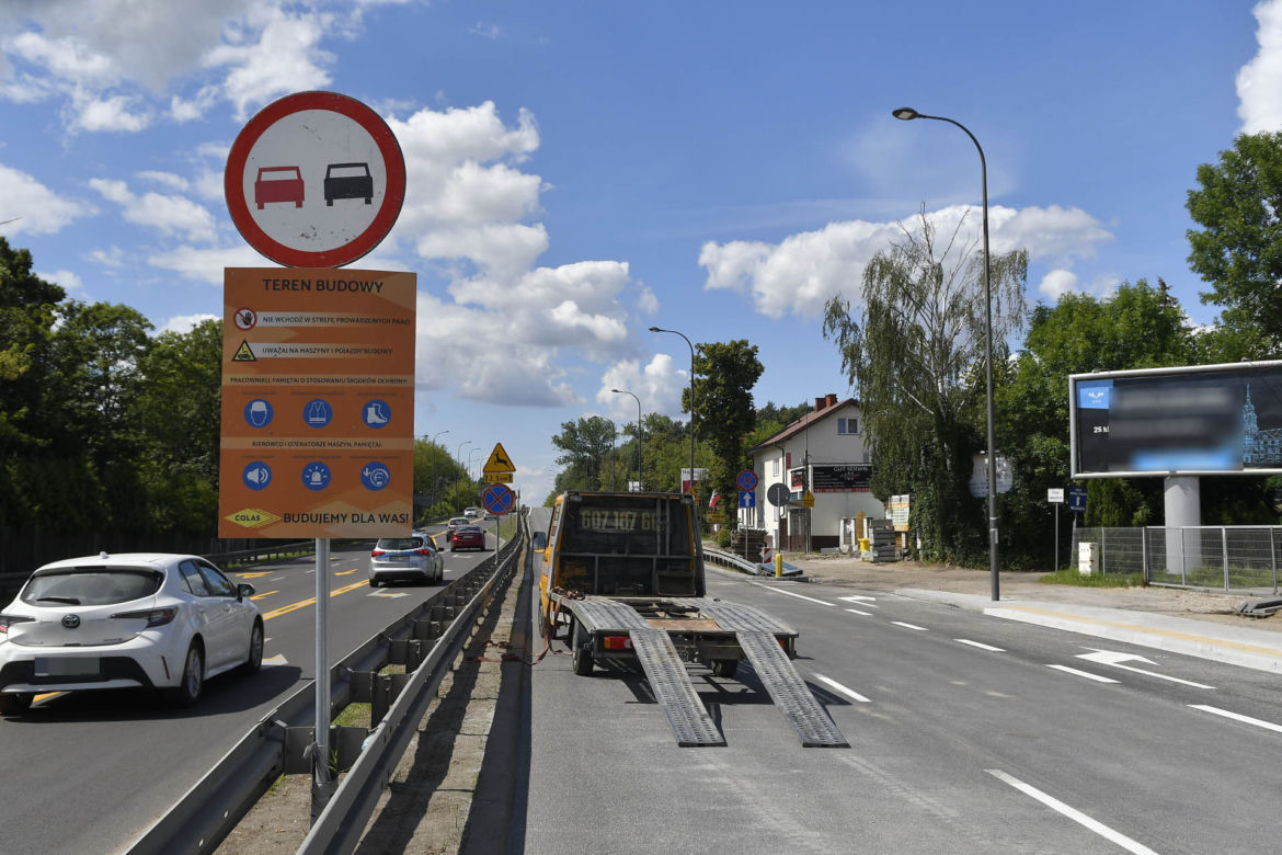Najgorsza trasa do Warszawy wyremontowana. Kierowcy jadą nową Czecha i Traktem Brzeskim