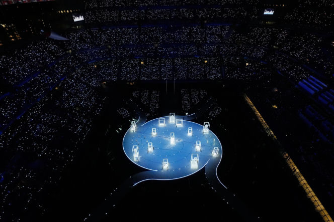 Ceremonia otwarcia IO Mediolan-Cortina d'Ampezzo