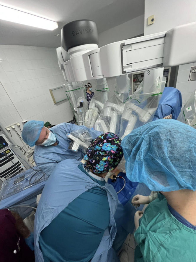 Pierwsza operacja robotyczna w zamojskim Szpitalu Papieskim