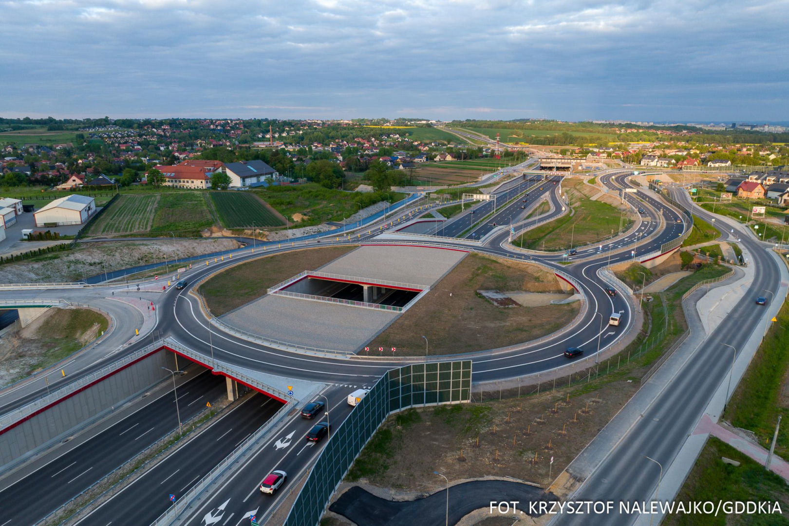 Tunel w Zielonkach i tunel w Dziekanowicach na Północnej Obwodnicy Krakowa (S52)
