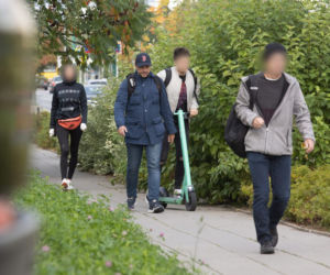 Tak Trzaskowski podróżuje do pracy w Dniu Bez Samochodu