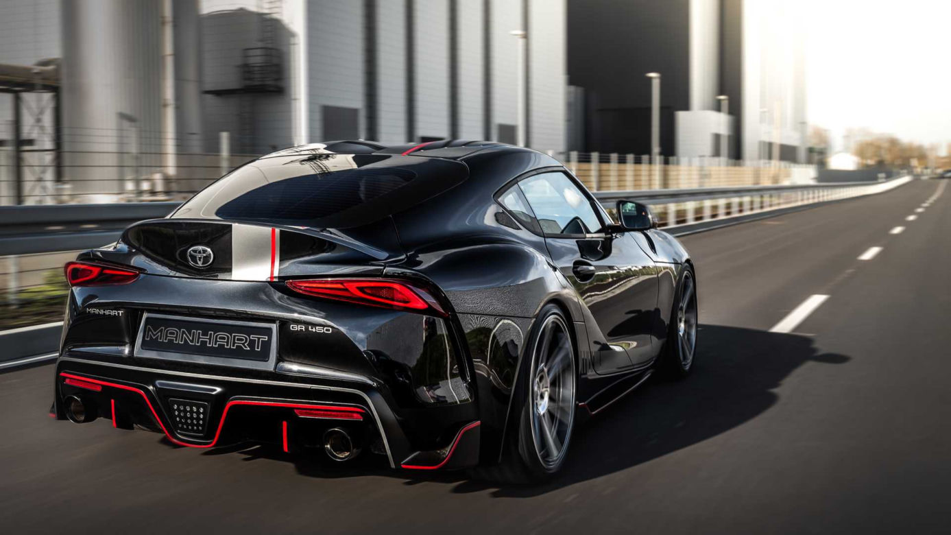 Toyoty GR Supra po tuningu Manhart