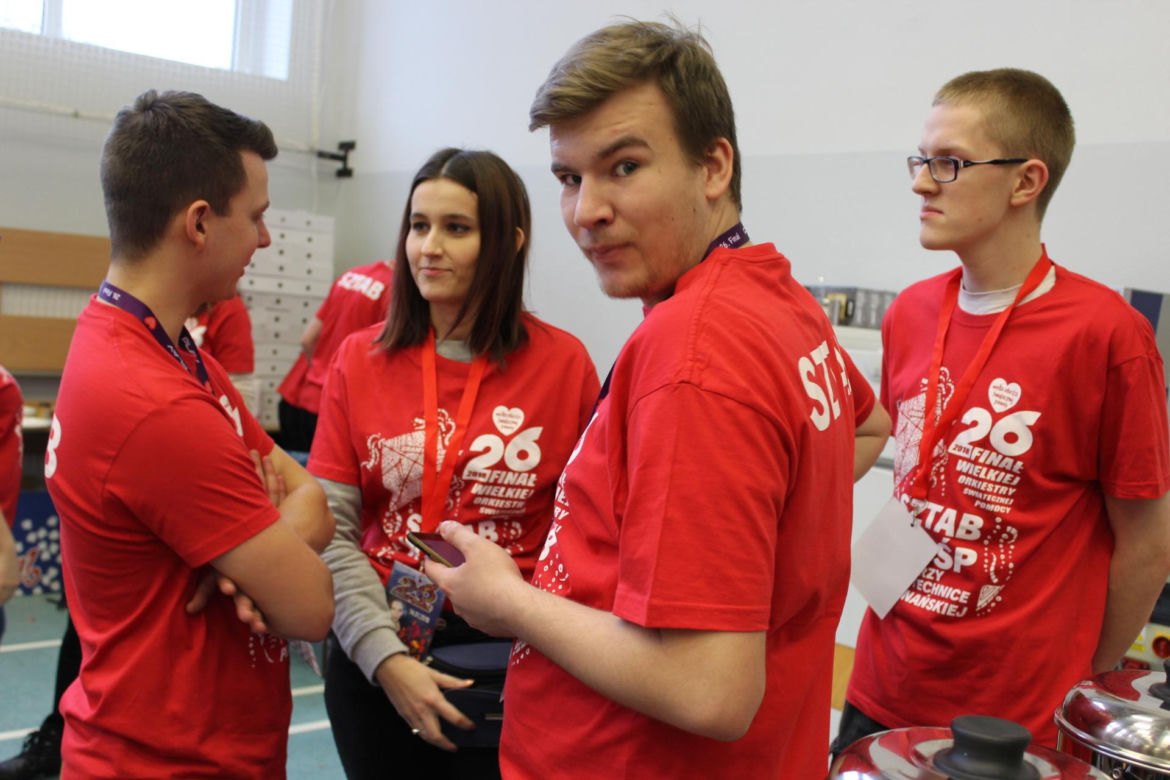 Wspomnienia z WOŚP wolontariusza Bartosza Kaczmarka