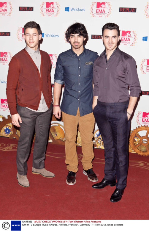 Jonas Brothers w 2012 roku