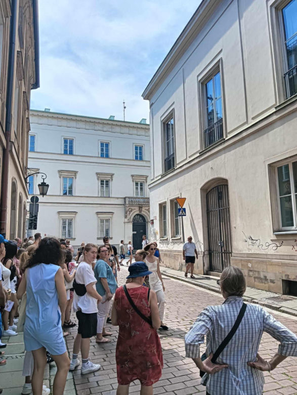 Kawowy ślad w centrum Warszawy