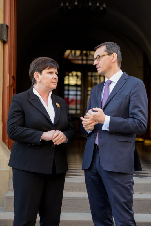 Beata Szydło w młodości