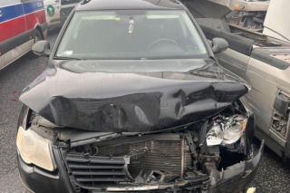 Karambol na autostradzie A4. Zderzyło się 7 samochodów