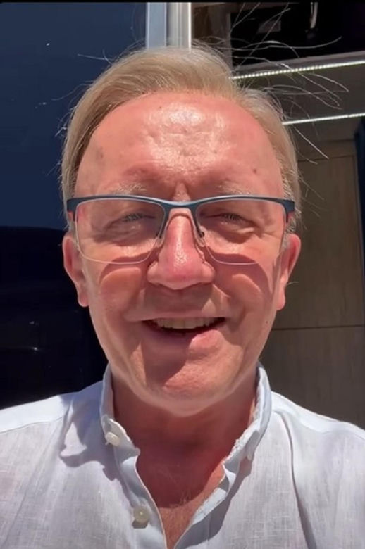 Artur Barciś jako Czerepach na planie "Ranczo: Zemsta Wiedźm"