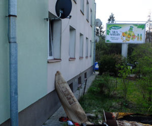 Konkubent podpalił tapczan