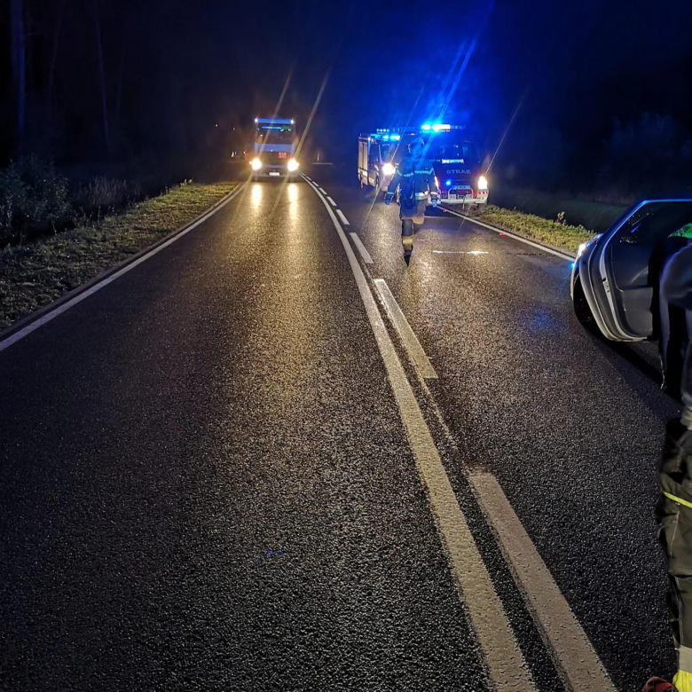 Siedem osób poszkodowanych w wypadku autobusu niedaleko Poznania