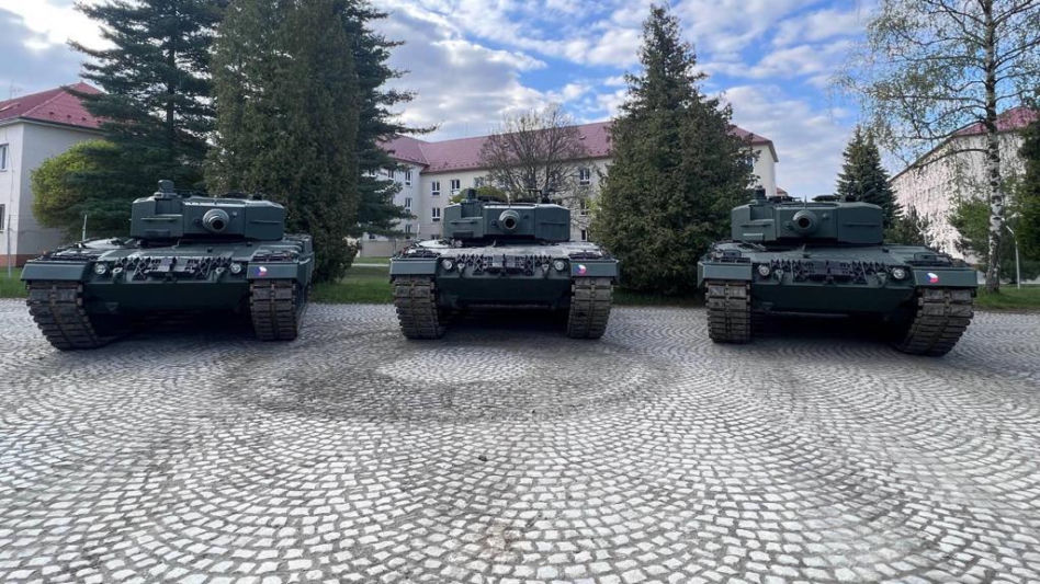 Czeskie czołgi Leopard 2A4